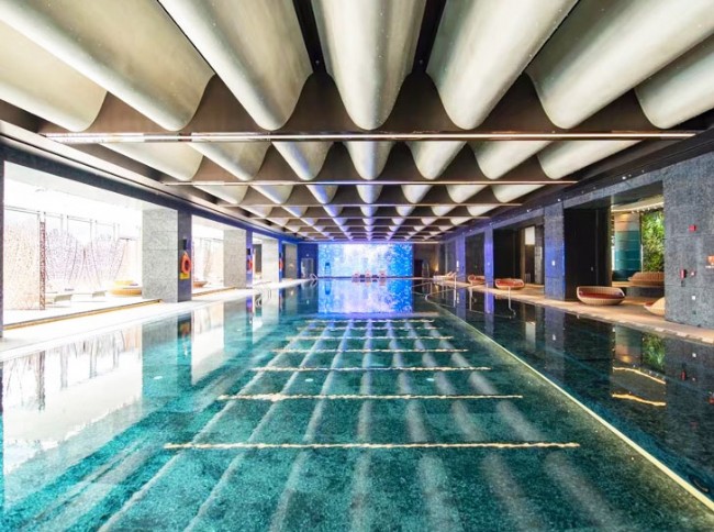 锦州网站建设西安W酒店泳池